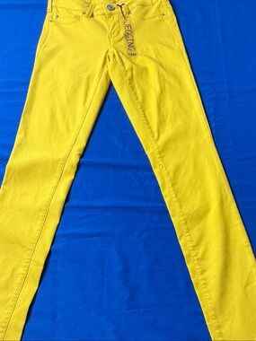 YMI Yellow Legging-Style Women's Jeans